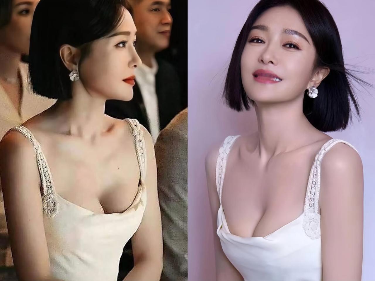 秦岚不知是多少男人心里的白月光！女生看见她肯定也忍不住多留意几眼！可有的人认