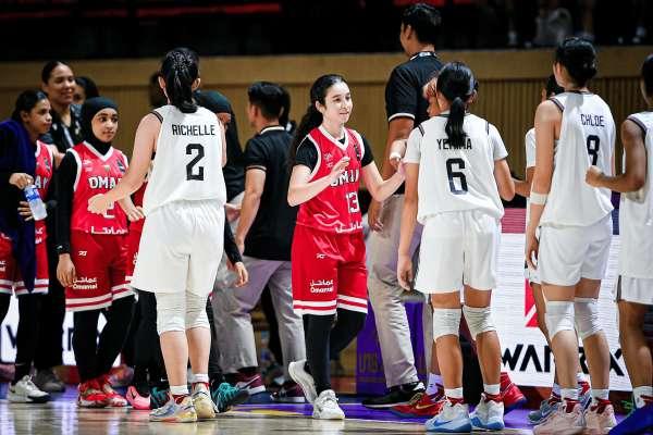 离谱！U18女篮亚洲杯，印尼127-6大胜阿曼121分！阿曼U18女篮上下半场只