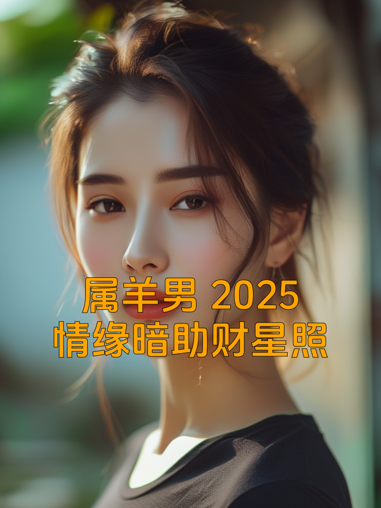 属羊男2025：情缘暗助财星照