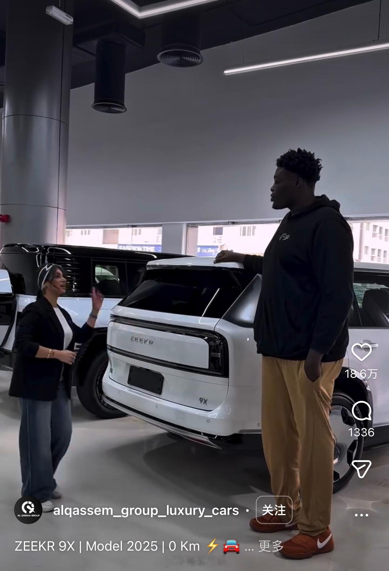 第一次觉得极氪9X也不算一辆大车阿联酋·迪拜