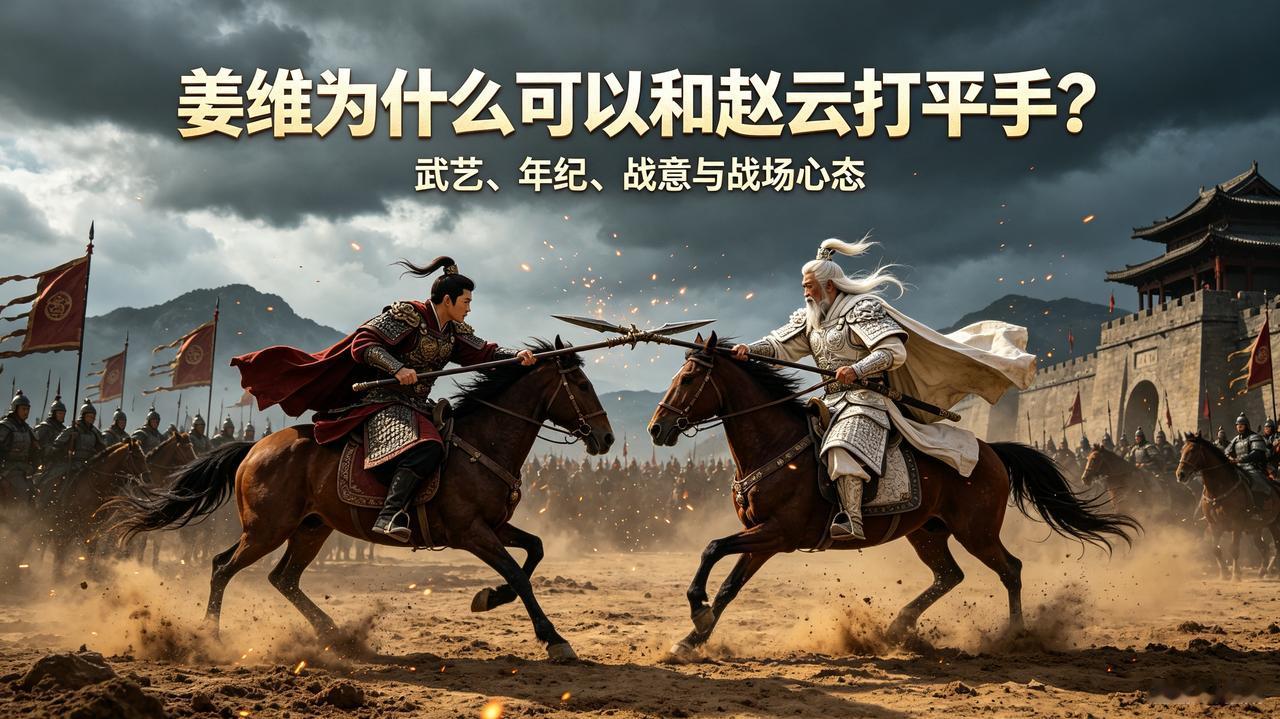 姜维为什么可以和赵云打平手?在《三国演义》的叙事里，姜维与赵云曾有过一场交锋。当