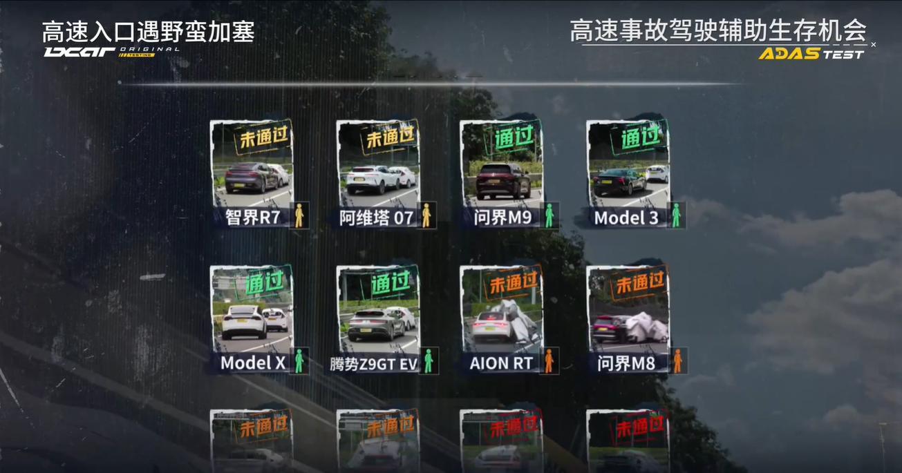 刚看了一个懂车帝做的真实高速道路的辅助驾驶测试，测试结果发现，同样的场景，实际道