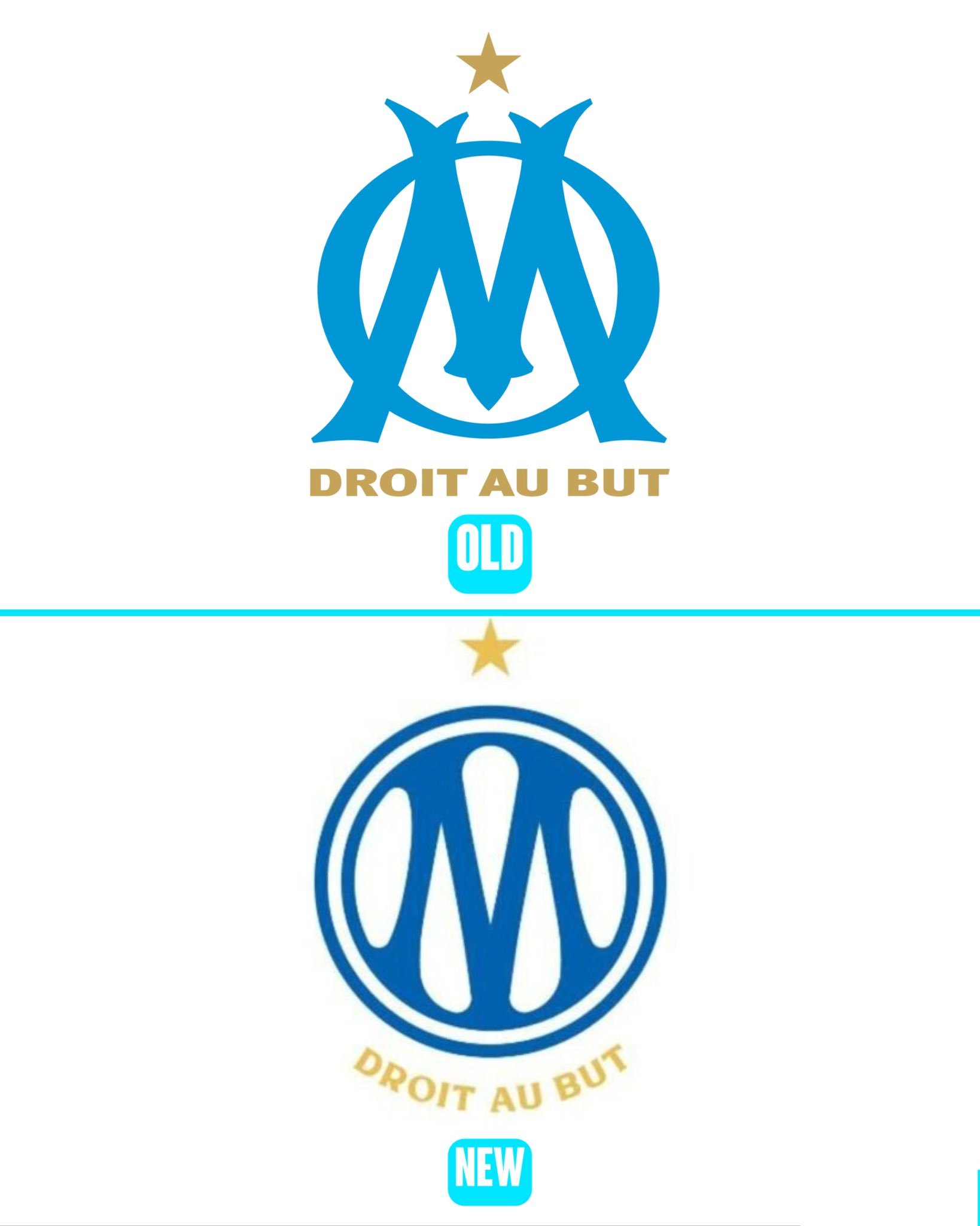 马赛要换新队徽？还不如不换。马赛法甲