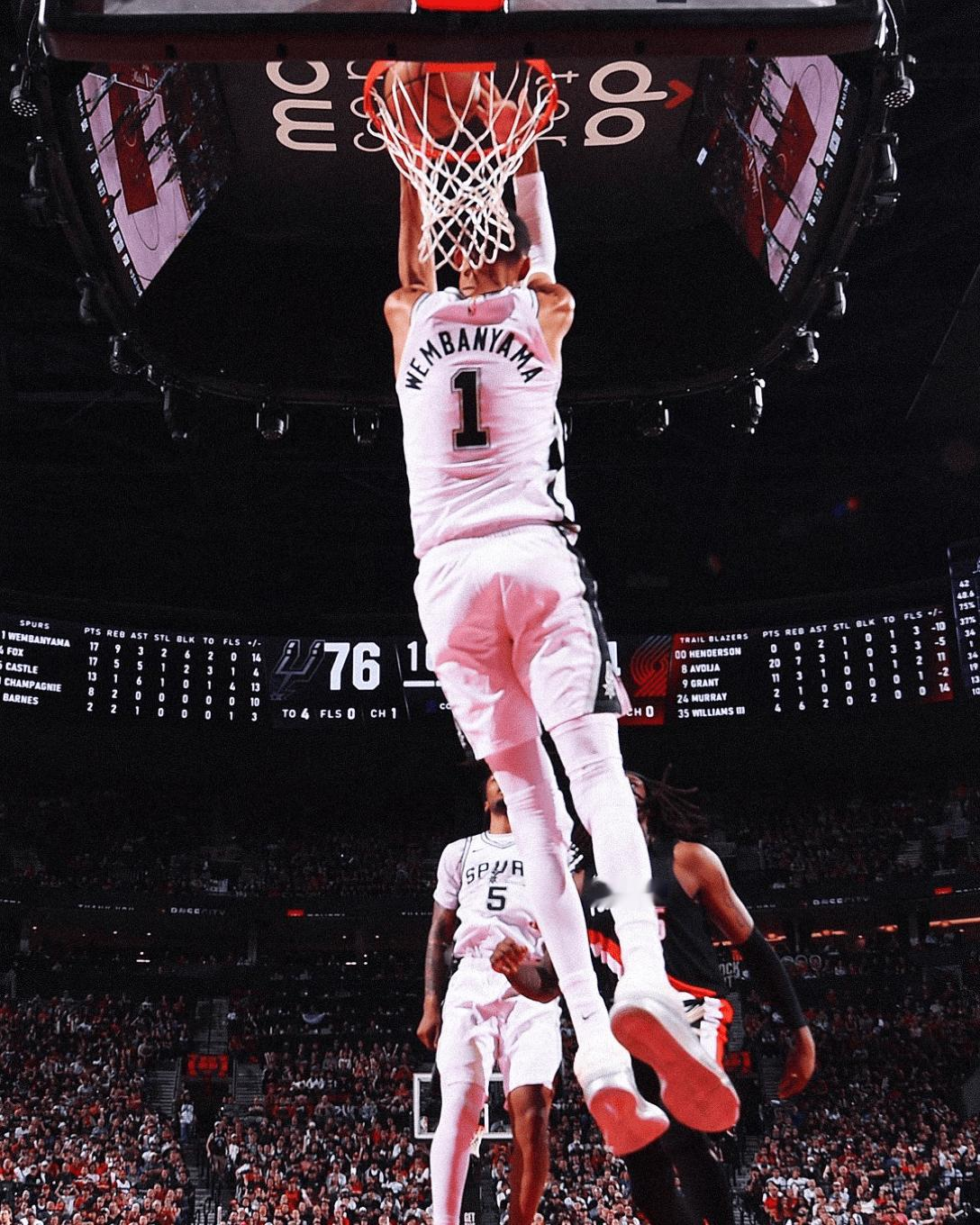 这就是DPOY的含金量！文班亚马攻防一体，完美诠释最佳防守球员！什么...