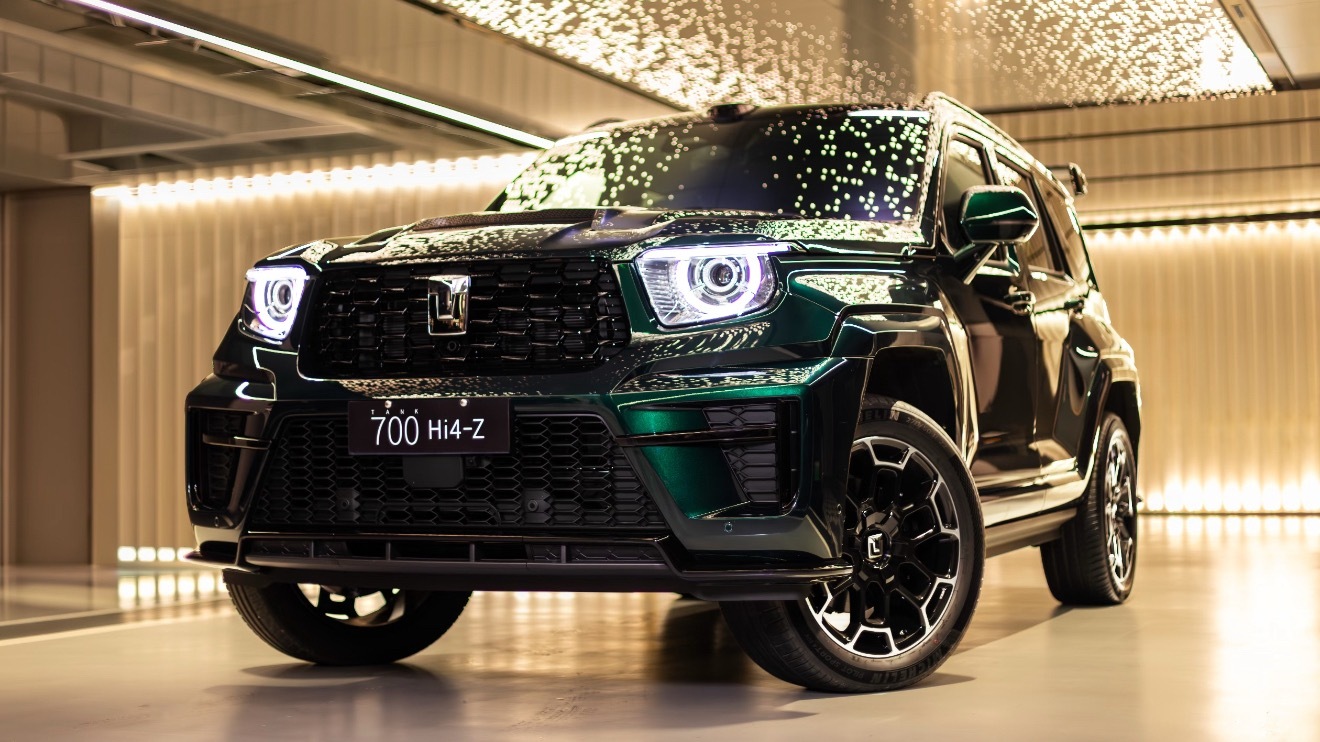 坦克700千峰翠—始于权力，终于颜值长城麒麟新旗舰长城坦克麒麟问世长城汽车