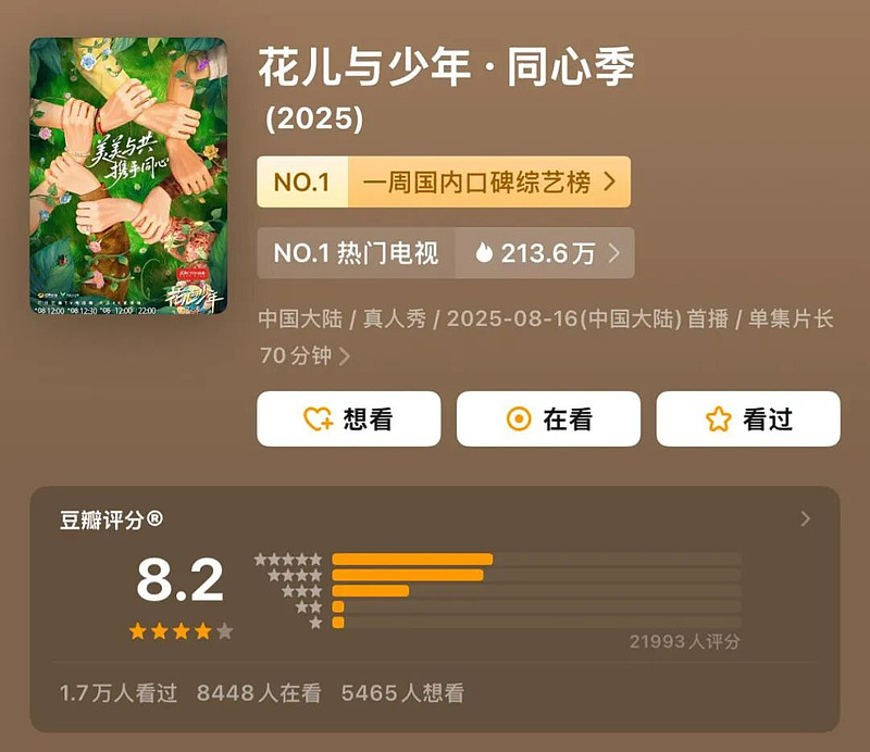 花少又好看了但芒果超媒真笑不出来