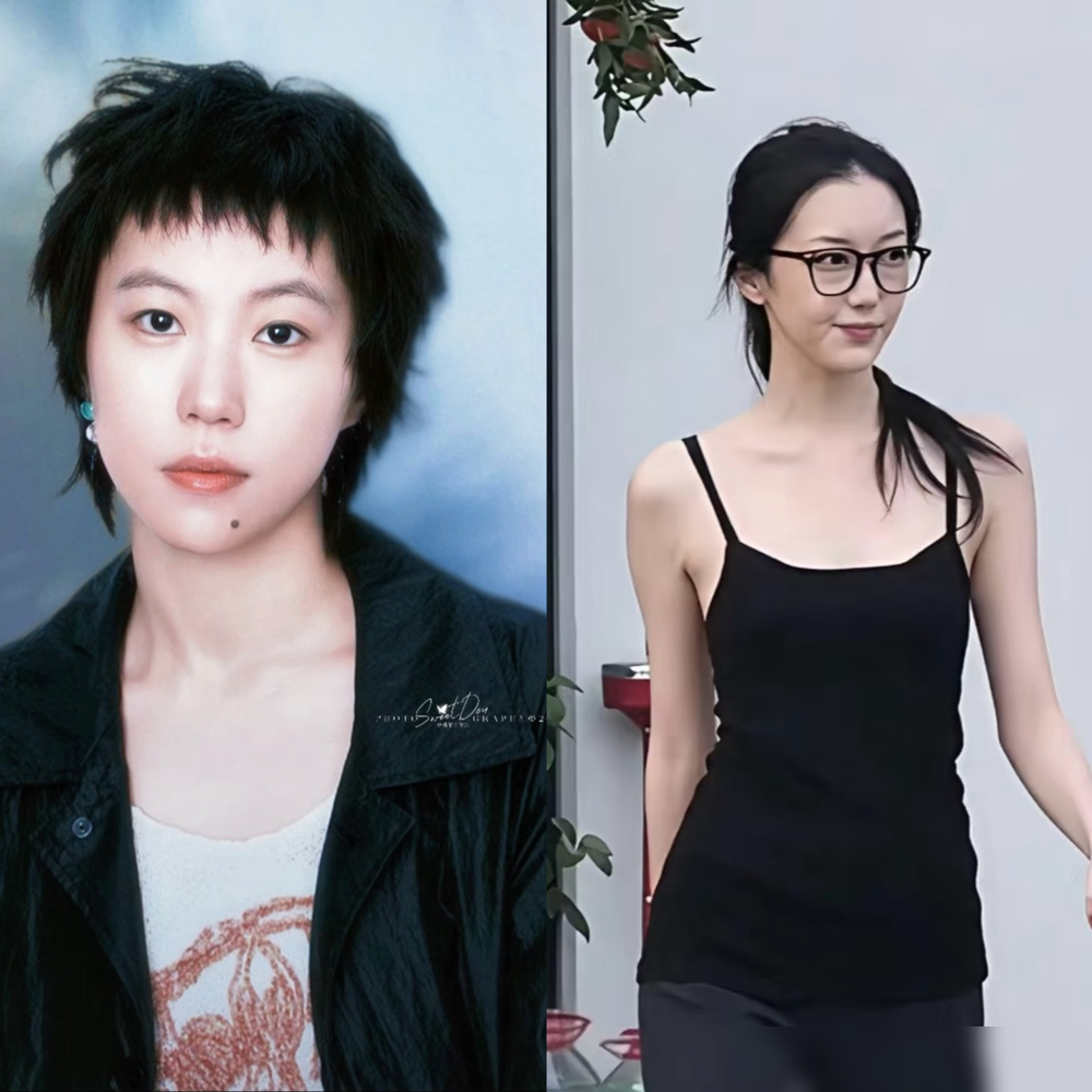 李嫣三次拉黑亲爹李亚鹏，转头跟窦靖童亲到不行！上个月音乐节，李嫣闹着推了窦靖童，转头就笑着扑上去搂脖