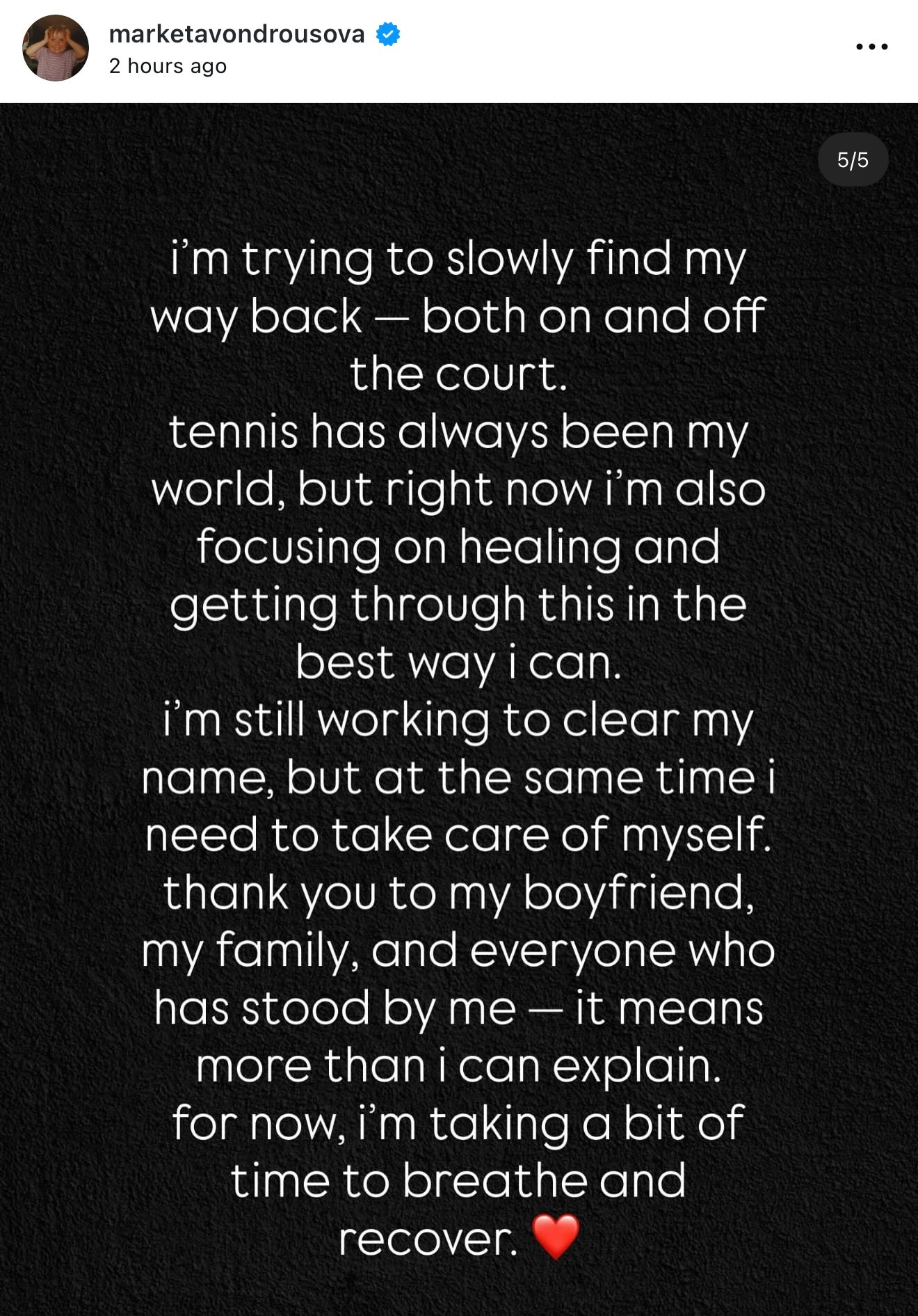 听说万卓索娃可能因为抗检（目前只是推测，但根据本人在IG的描述叙述，应该是这个方