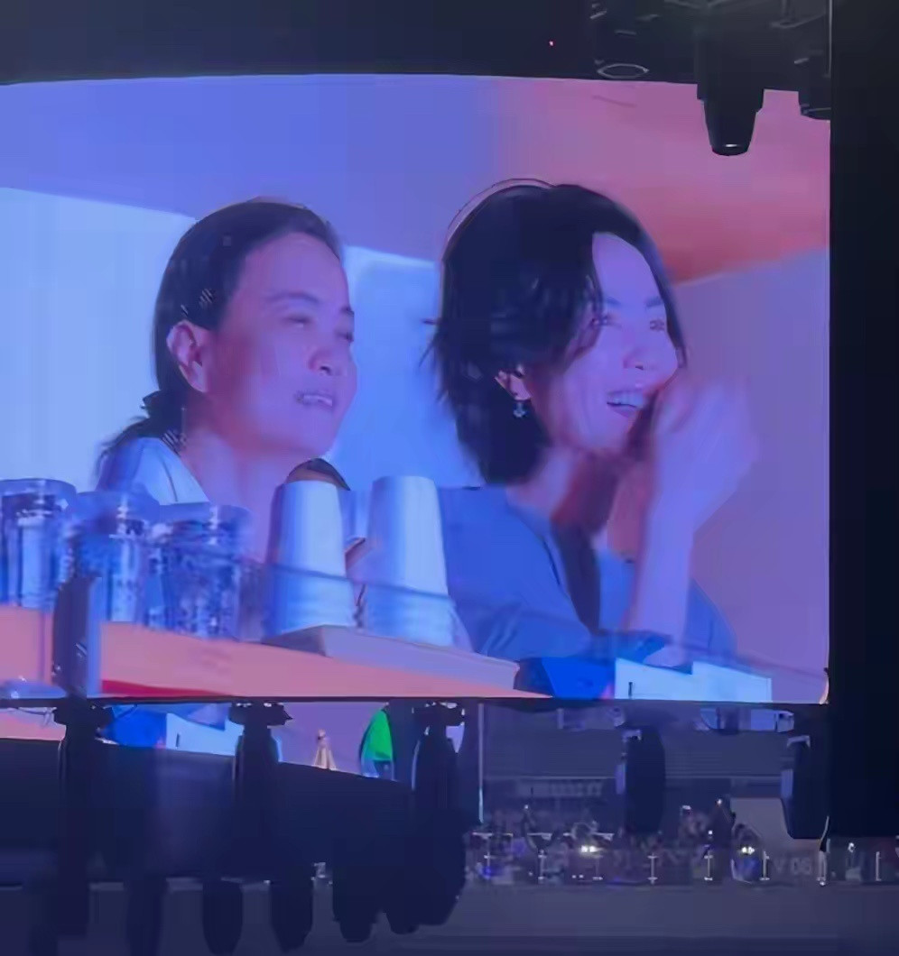 王菲去看那英演唱会了！还有宋丹丹，杨坤，张碧晨，好多明星啊，那英人缘确实好。那英