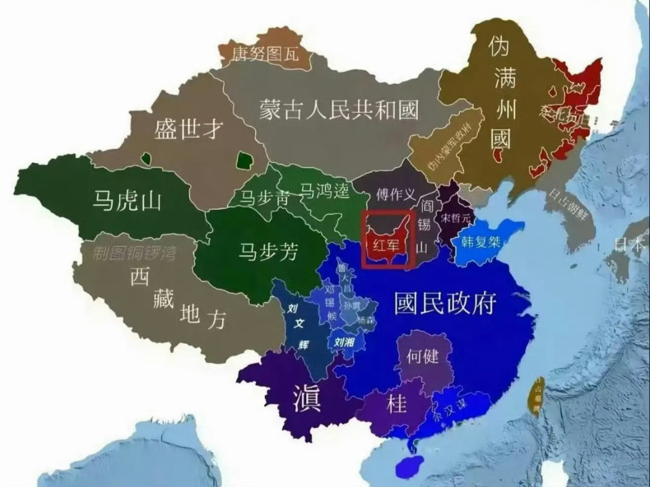 看到这张图才懂，伟人真是开天辟地，最近读《毛选》第二卷，伟人真的太有远见了，19