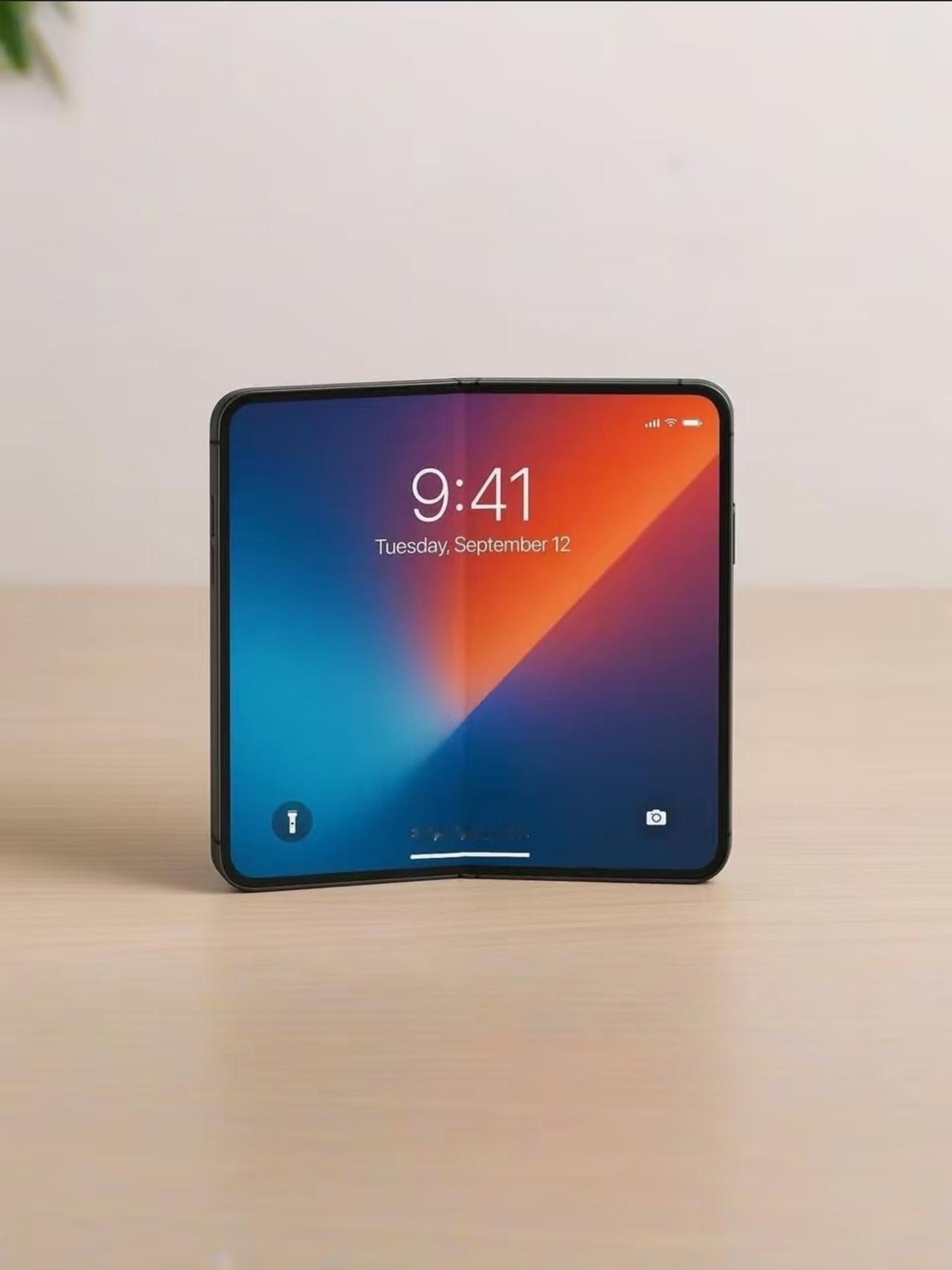 iPhone折叠屏有黑科技！却更利好国产机？最近关于苹果折叠屏iPhone