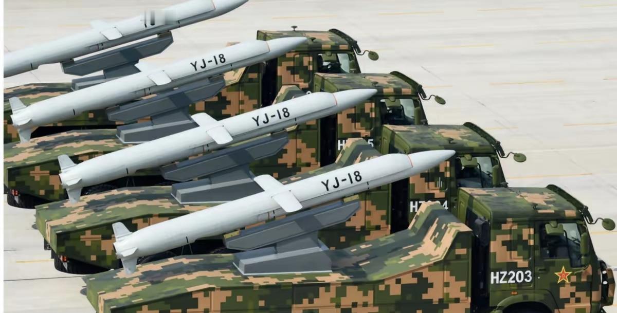 在鹰击-18面前，就算是美国海军的核动力航空母舰来了恐怕也扛不住！4月24号