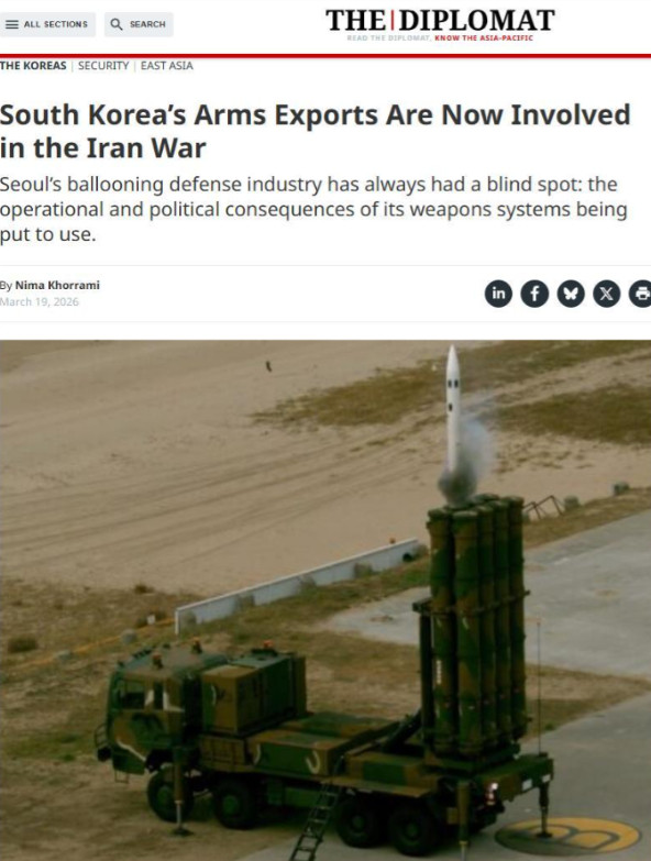 韩国导弹在波斯湾大出风头，在阿联酋拦截成功率达96%，这下首尔沸腾了！《外交学人