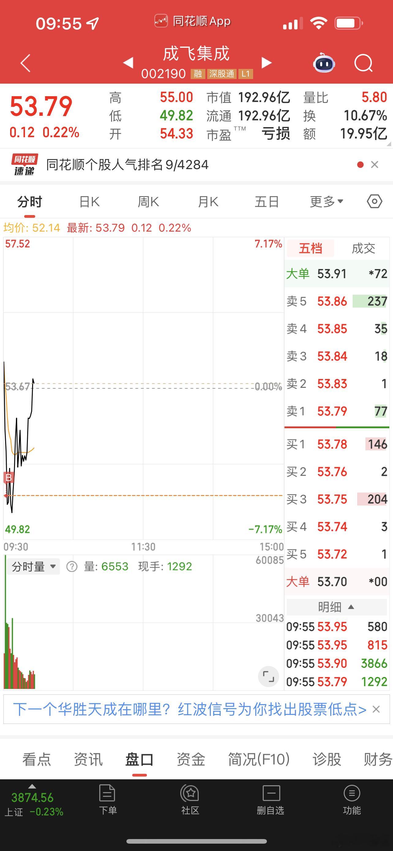 成飞集成最近一直超预期​​​