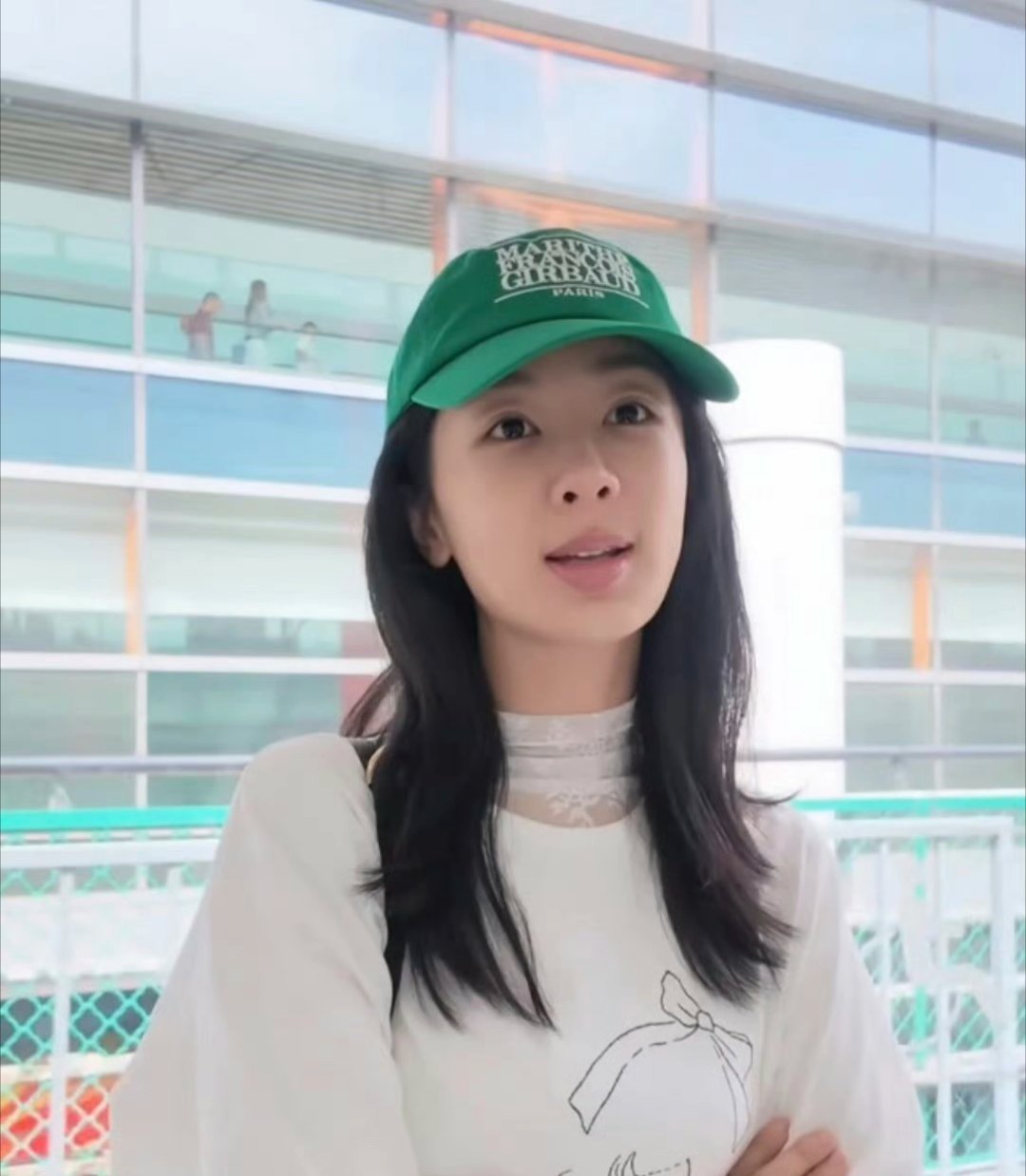 杨紫真实素颜，皮肤巨好