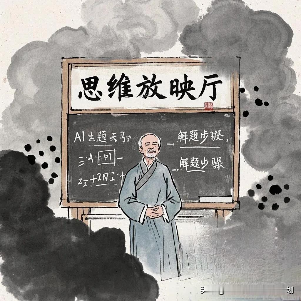 思维放映厅：DeepSeek的思考步骤如何重塑人脑想象一下，AI不再是直