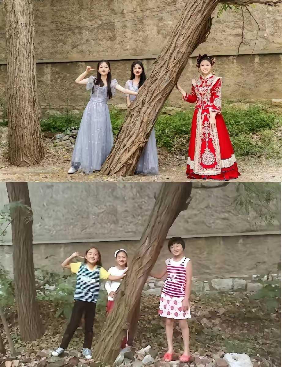 有一起长大的发小真的很难得