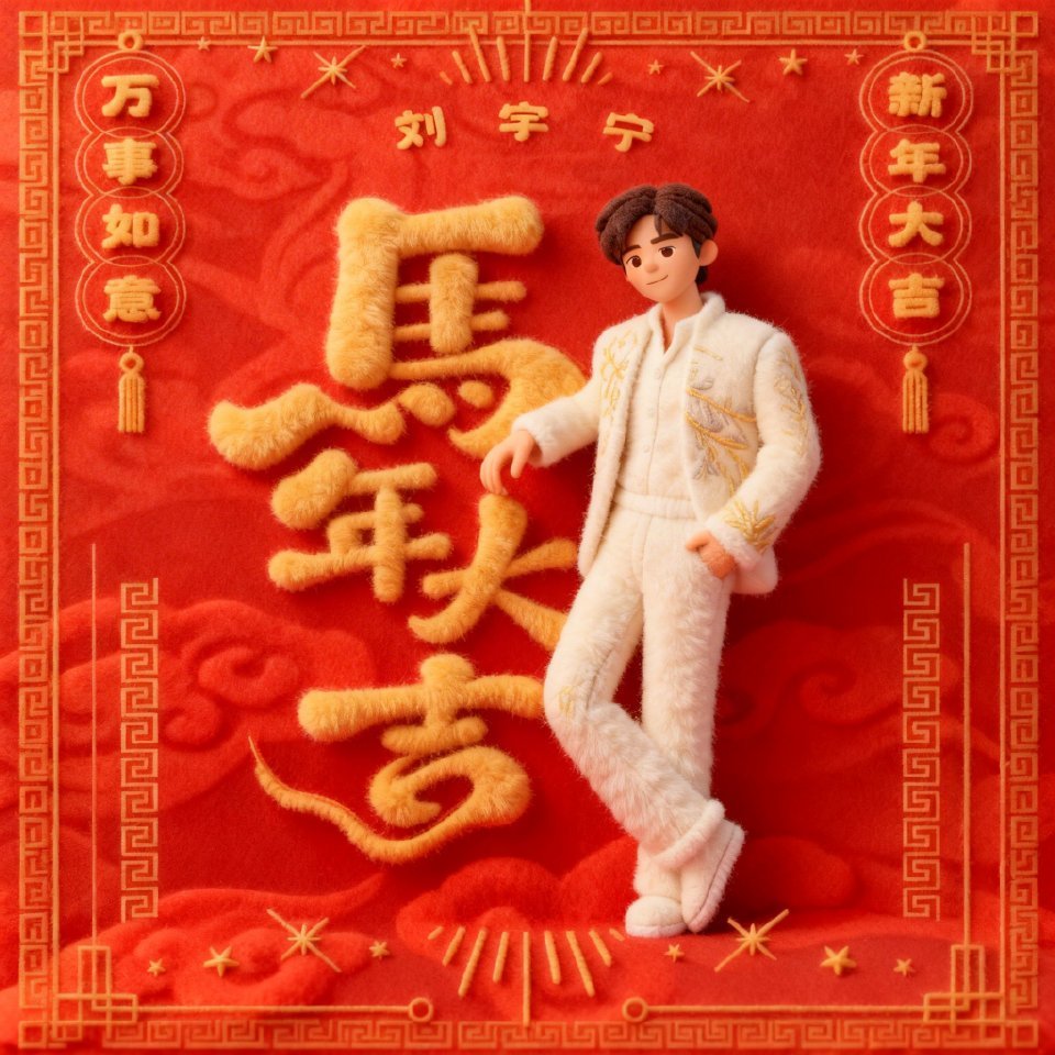 今天是我关注超话的第2年，希望能继续伴你一路前行～粉上刘宇宁是我这辈子最有眼光的