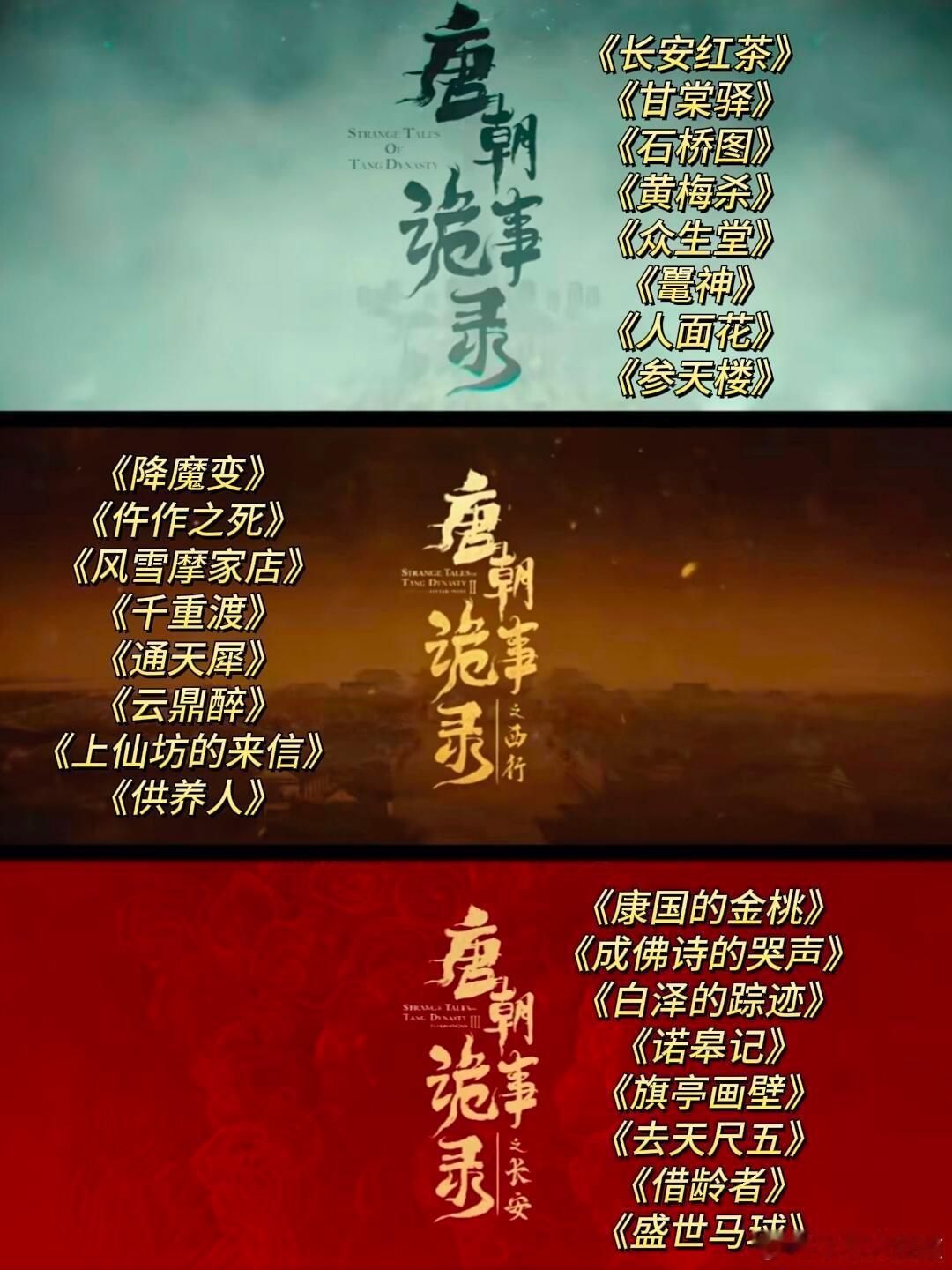 24个唐朝诡秘案件唐朝诡事录唐朝诡事录之长安唐朝诡事录之西行唐朝诡事录