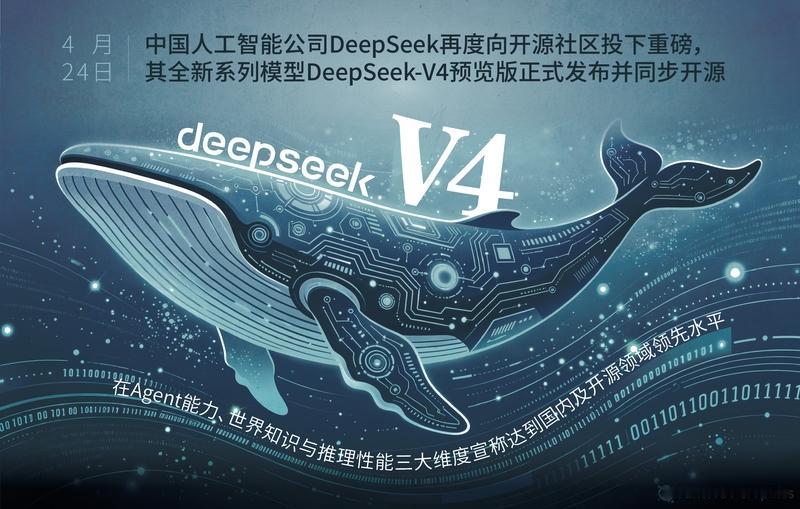 移动AI快讯|4月30日一、DeepSeekV4多模态识图功能灰度测试启