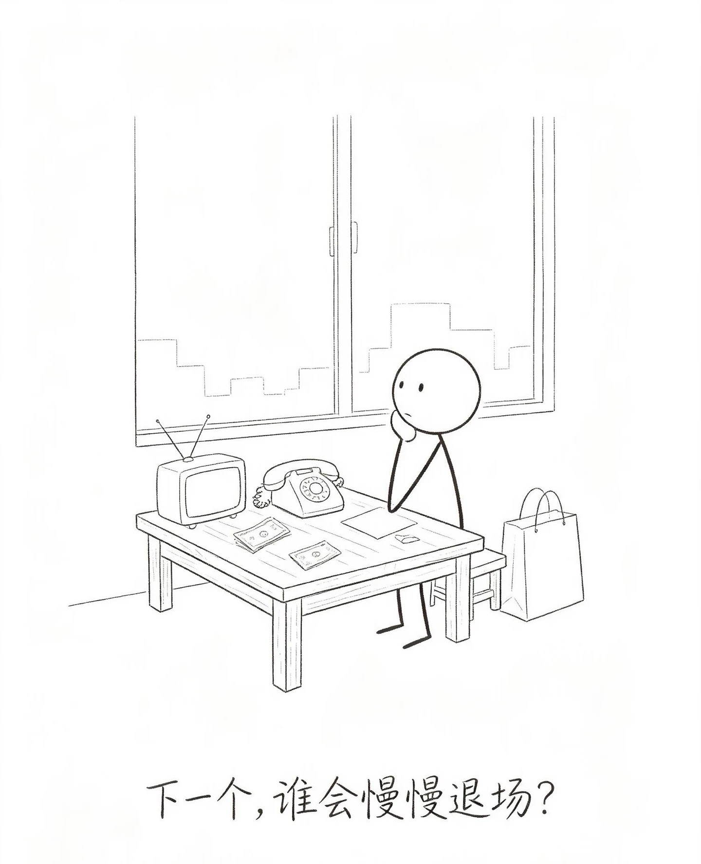 豆包🤖——取代了百度🔍微信💬——替换了电话📞电商🛒——挤垮