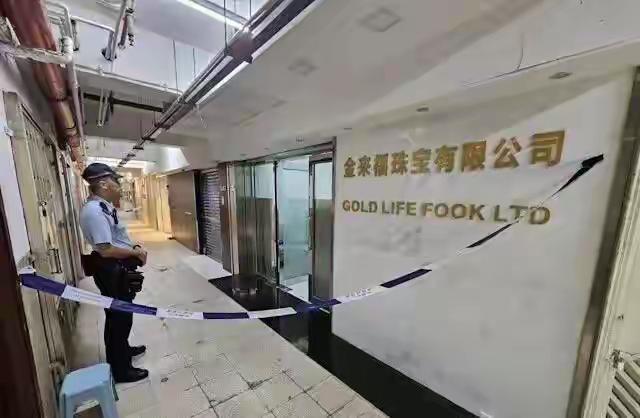 香港黄金盗窃案已拘捕12男1女，其中竟然有黑帮成员参与，且女子涉嫌隐匿丈夫行踪。