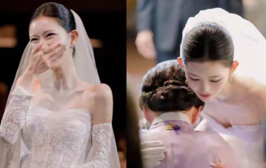 已故女星崔真实女儿大婚，嫁大11岁圈外男友，减重百斤穿婚纱抢镜娱乐