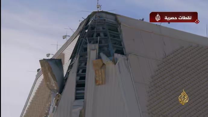 瞧瞧，这便是那价值11亿美元的“铺路爪”弹道导弹预警雷达，被伊朗发射的导弹炸毁了