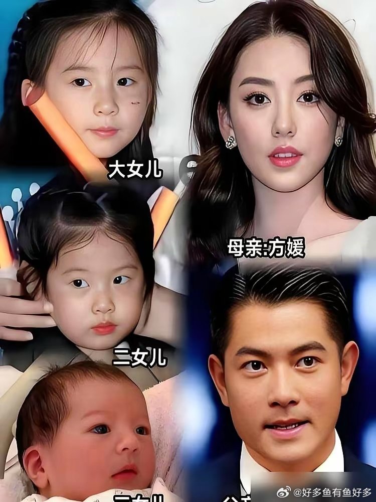 港媒画的饼，上亿豪宅，无限黑卡，就等着郭富城生儿子。结果呢？三胎落地，是个女儿