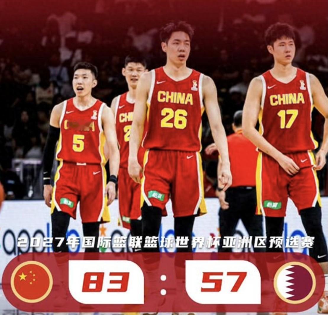 世预赛一夜大乱！韩国意外翻车滑落排名，中国男篮喜迎大胜世预赛F组这一轮看着像
