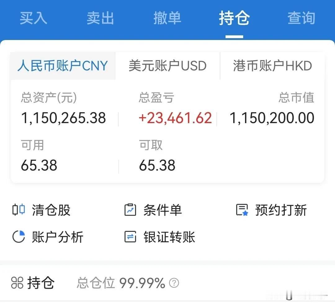 朋友们，不多说了。我已经把闲钱满仓梭哈……因为感觉大行情快要来咯！从去年9.