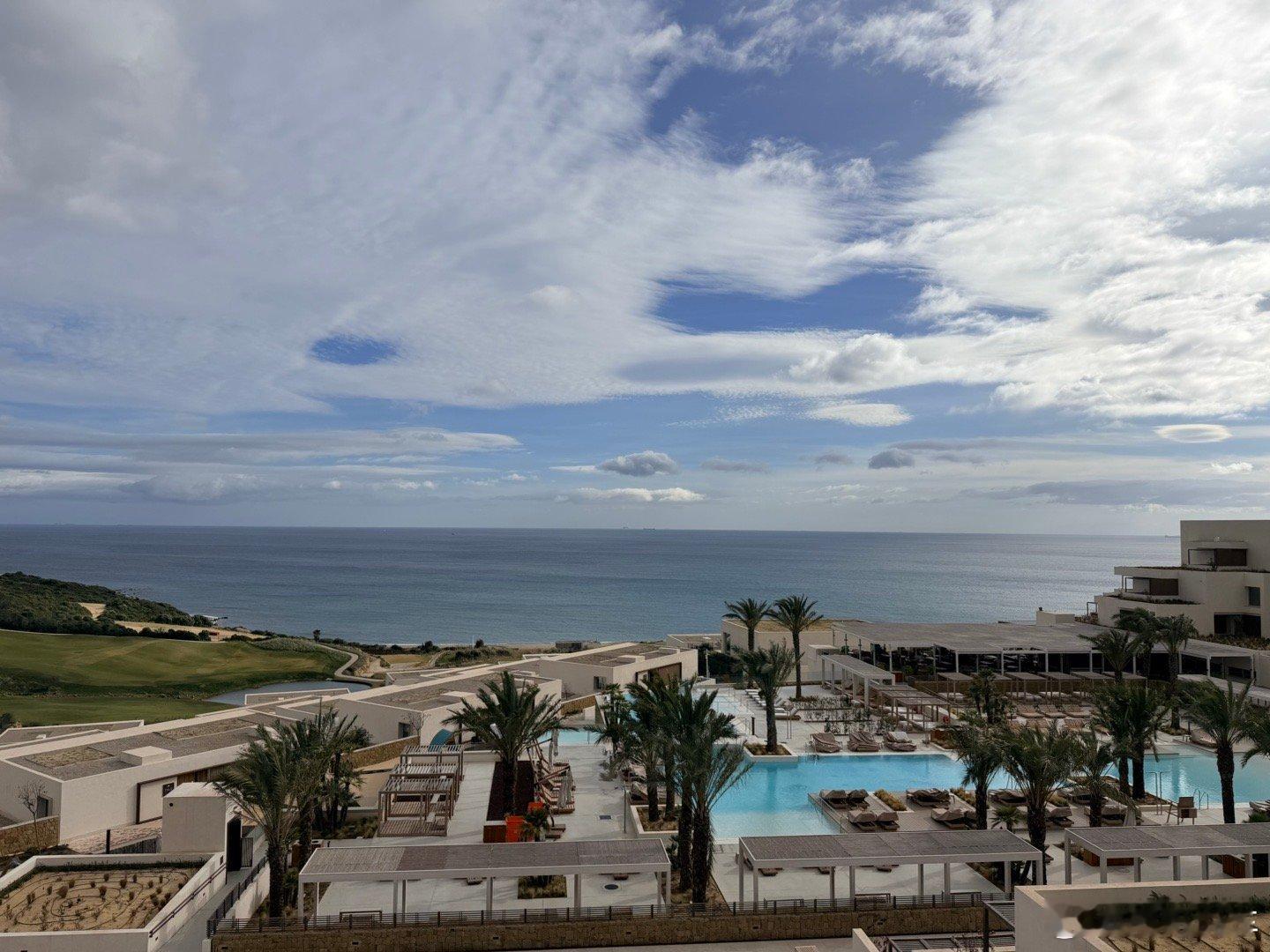 来自西班牙的视野对面就是非洲