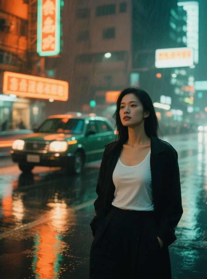 都市街拍的时尚密码，酷妹用穿搭诠释高街哲学