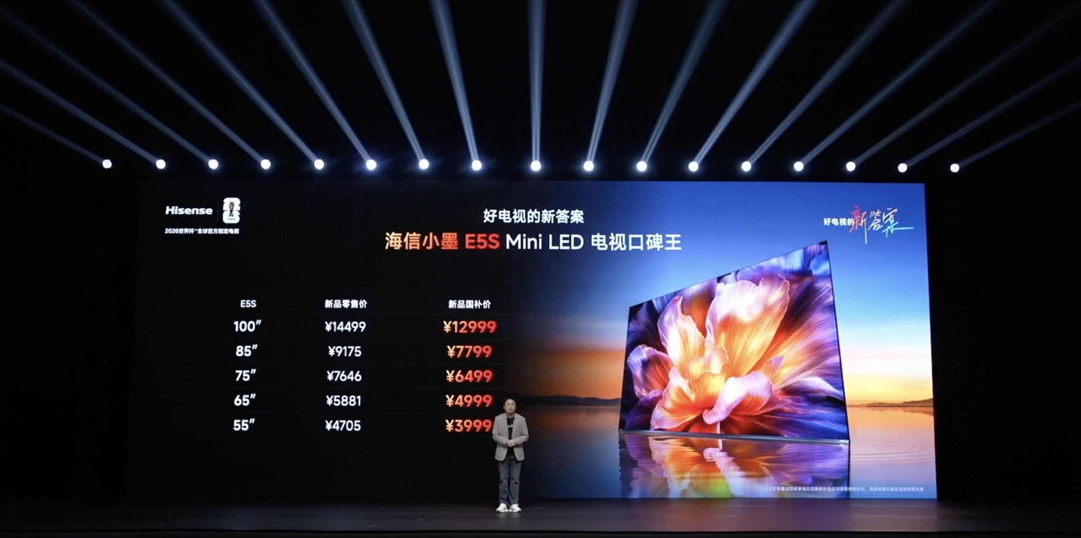 海信发布小墨E5SPro和小墨E5S两款新品发布。海信小墨E5SP