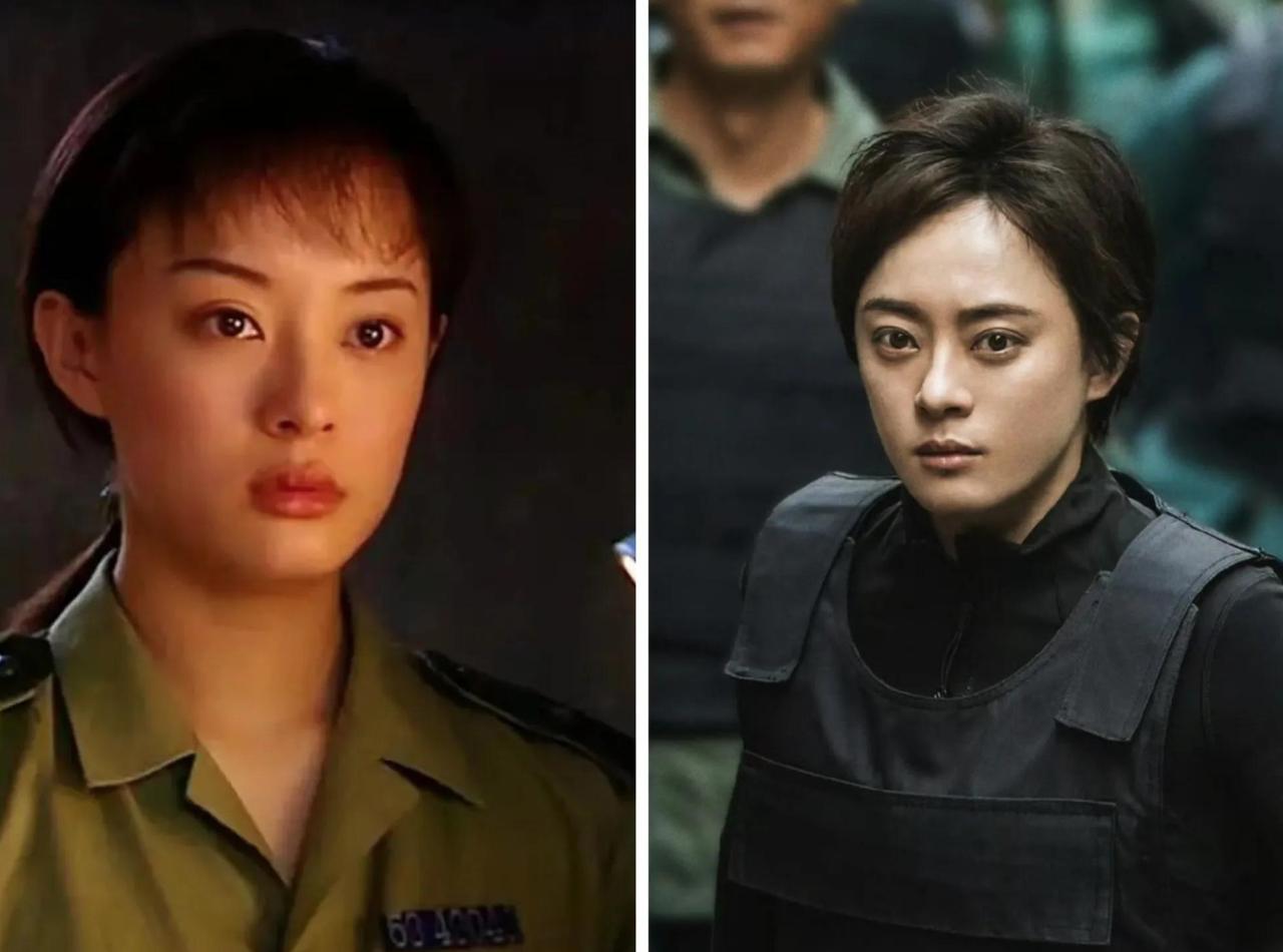 孙俪《乌云之下》去年刚扑的，刚上的《危险关系》更是直接玩的惊险刺激的“跳楼机”，