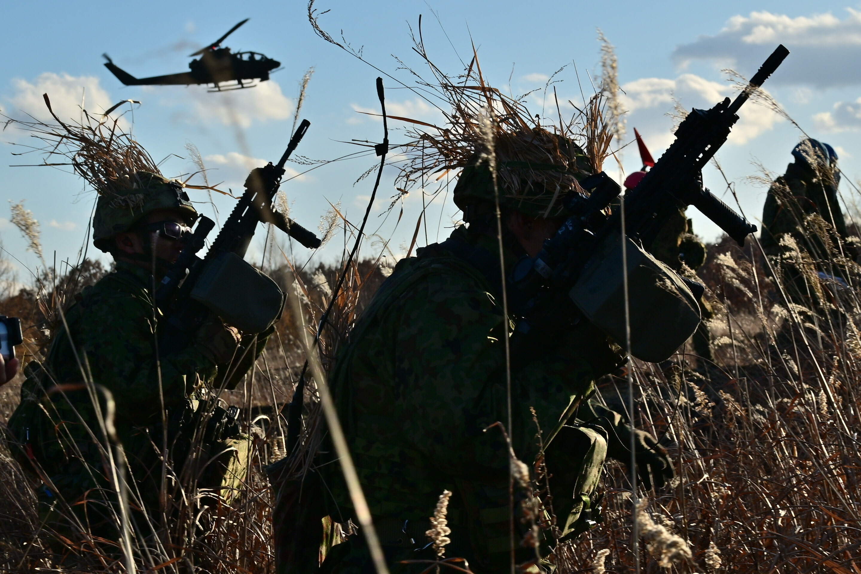 陆自与英国陆军在北海道的“VigilantIsles25”联合演习【参演部队