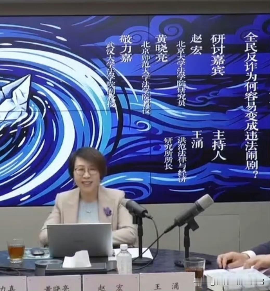 近日，北京大学法学院教授赵宏说，反诈过度会导致反诈意义不大了。我没搞懂她表达