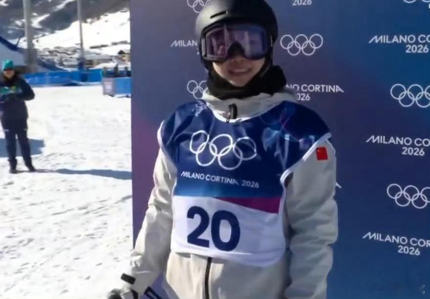 谷爱凌韩林杉刘梦婷晋级决赛中国雪上巾帼团太争气了！米兰冬奥自由式滑雪女子面障碍技