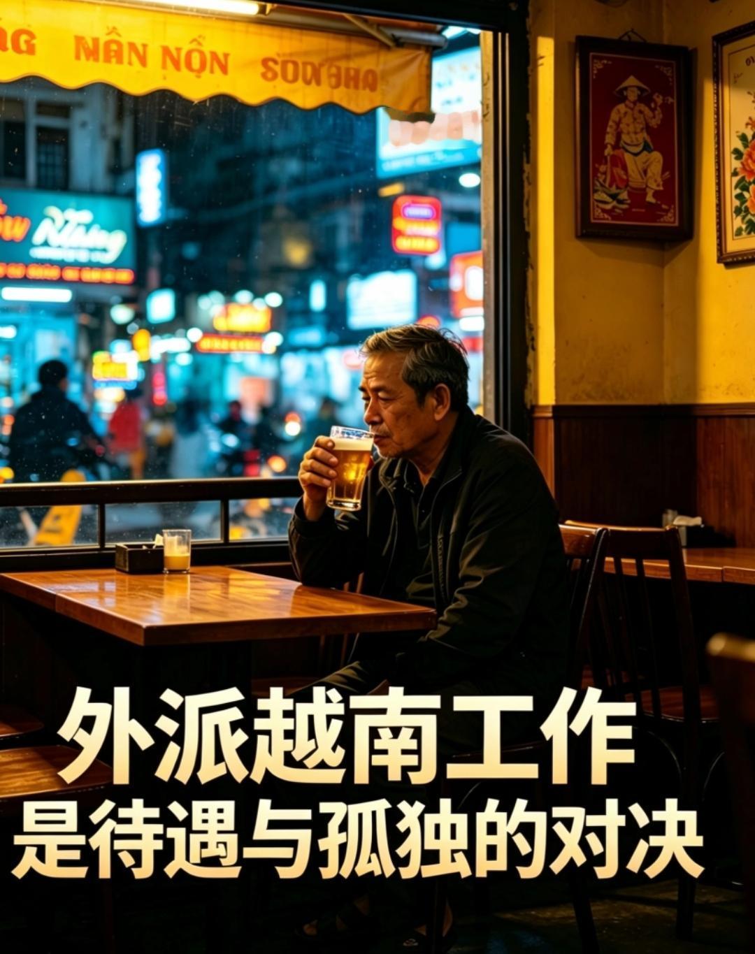独自在越南工作，日子满是无奈与纠结，这份工作待遇确实优于国内，月薪能有二万到三万