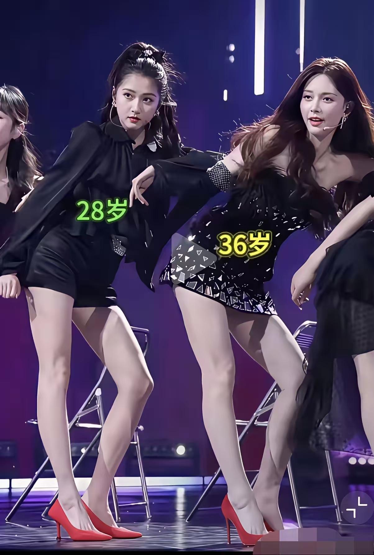 以前对沈梦辰一点都不感冒，觉得她并不漂亮，但是把她和关晓彤放在一起对比的话，