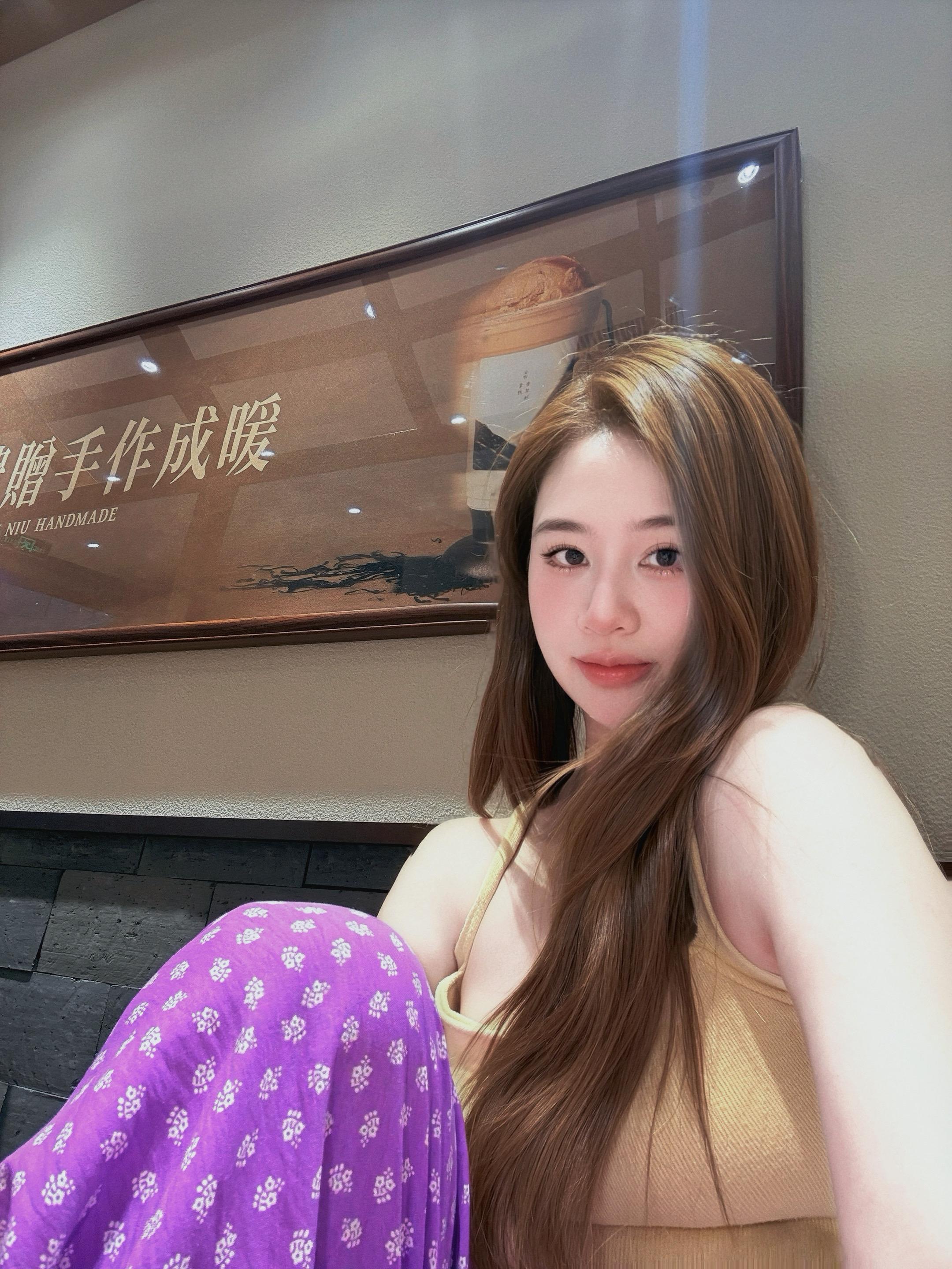 紫色很有韵味。