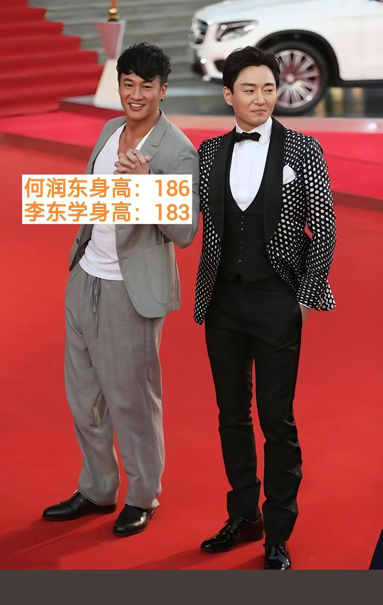 几组男明星身高对比，哪一组身高最真实!