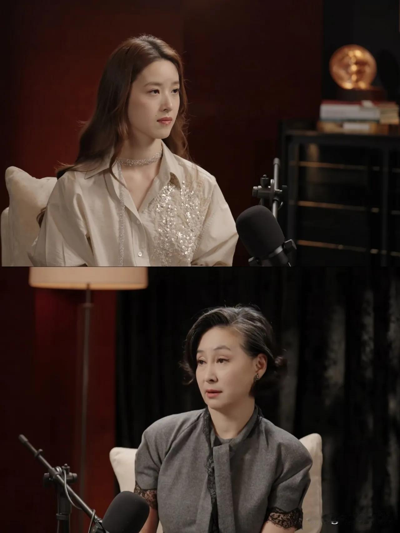 我发现奶茶妹妹身上有一个规律。只要她和别人坐在一块儿对话，哪怕对方没有她年轻