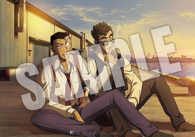 名侦探柯南第28部剧场版独眼的残像特典插图！名侦探柯南