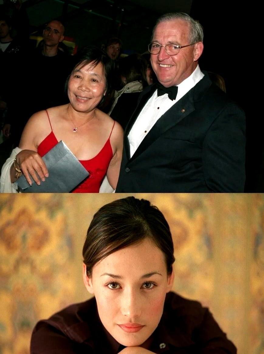 混血基因真是门玄学？MaggieQ坦言，自己专挑父母优点长。她直说，越南老