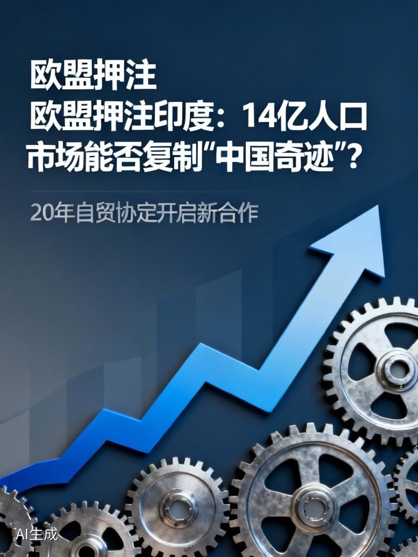 欧盟押注印度：14亿人的市场能复制"中国奇迹"吗？1月27日发生了一件大事—