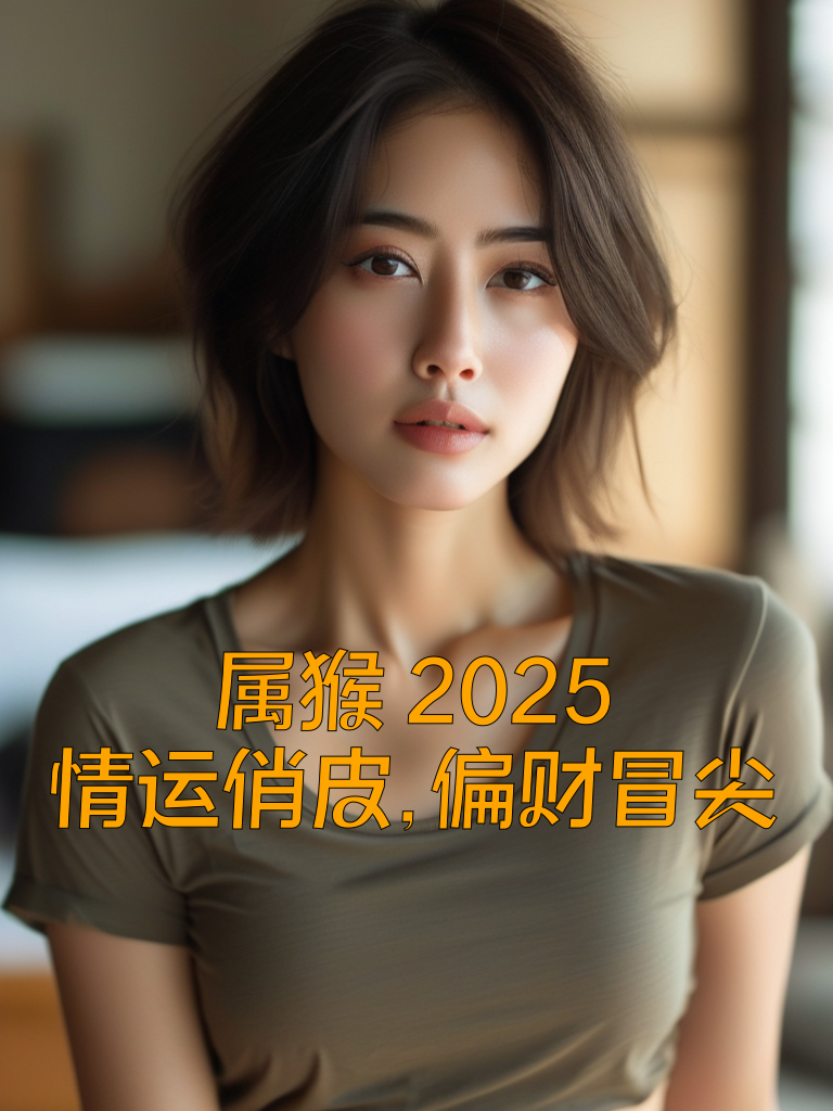 属猴2025：情运俏皮，偏财冒尖
