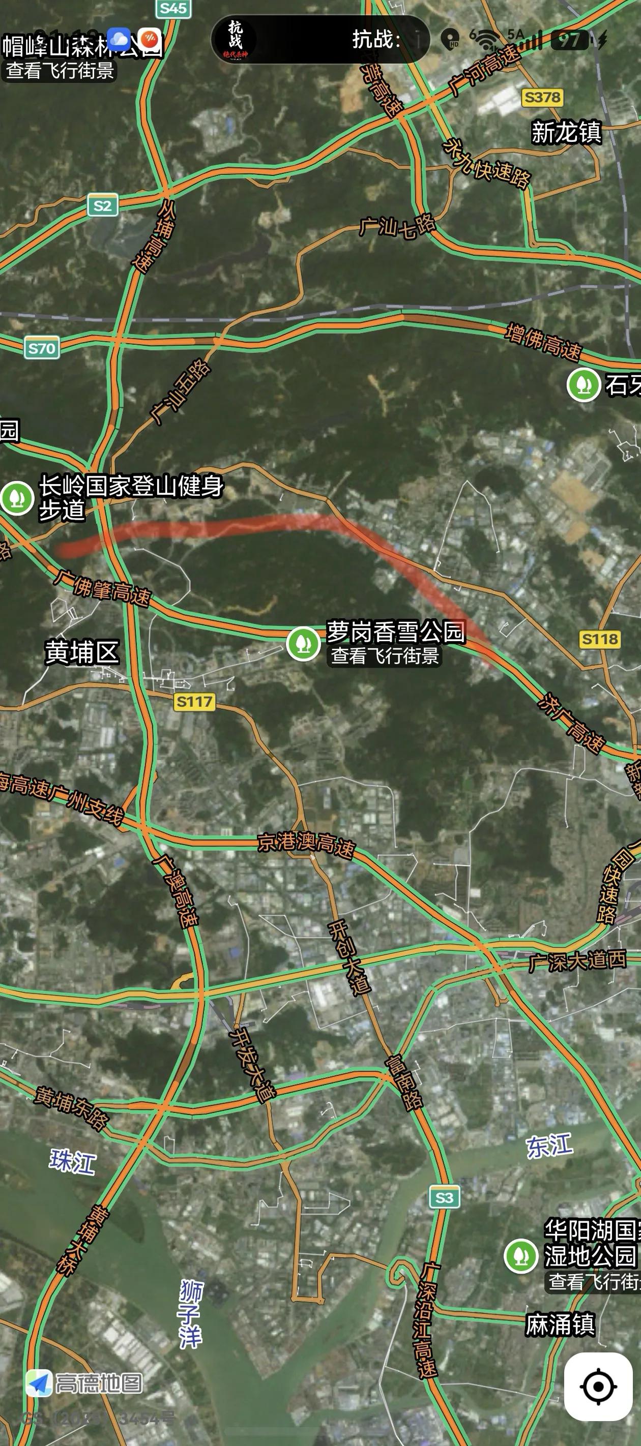 广惠高速公路10车道扩建开始了。全段只有一个隧道，就是萝峰隧道。我非常不理解