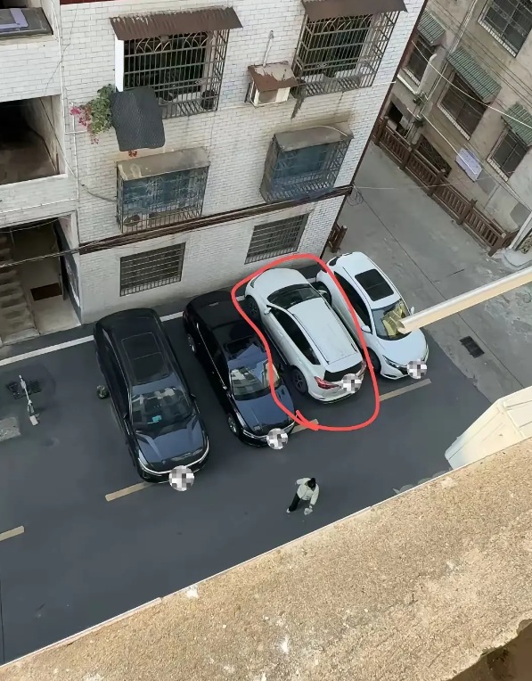 救命，我该怎么把车子倒出来？