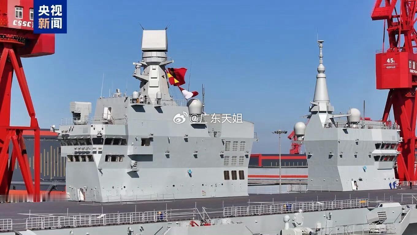 关于076的几个事实，中美差距一看便知！1.2023年初，建造076的船坞还没有